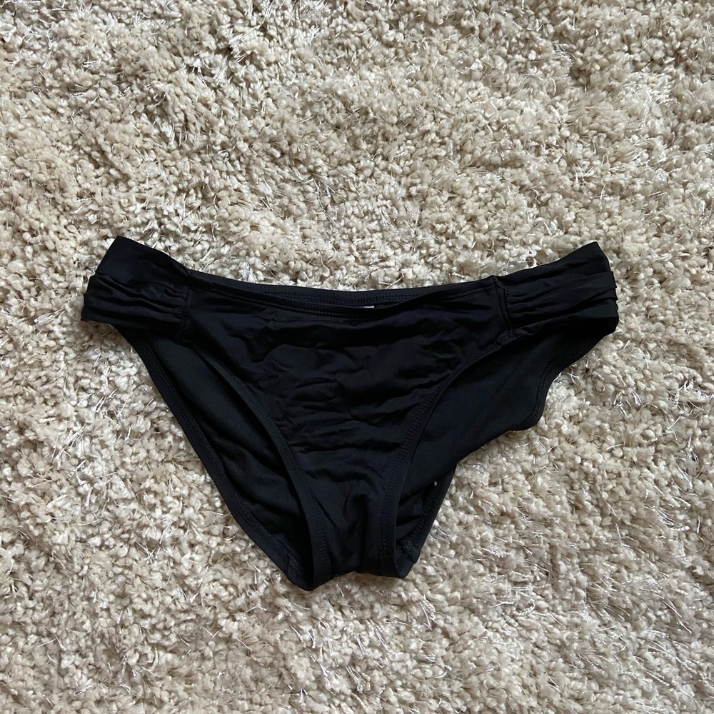 kona sol black bikini bottoms